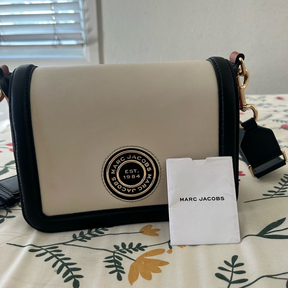 Marc Jacobs crossbody cream/white,brown, black